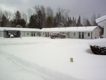 Christmas Motel Front View